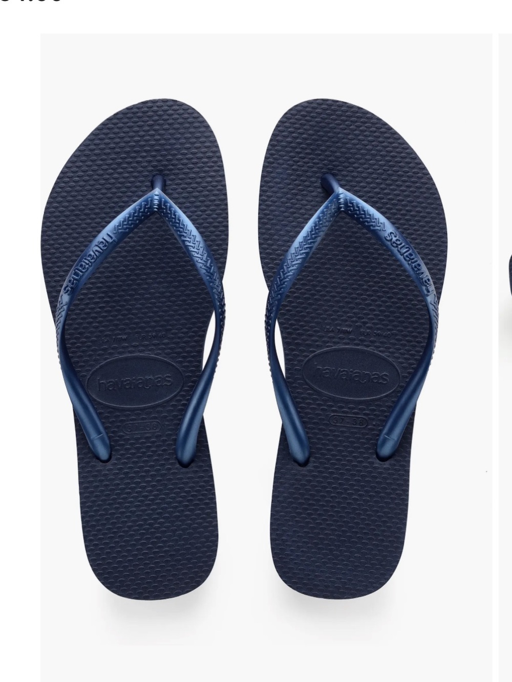 Havaianas Women’s Slim Flip Flops - Navy